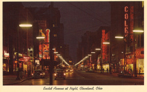 Euclid Avenue at Night